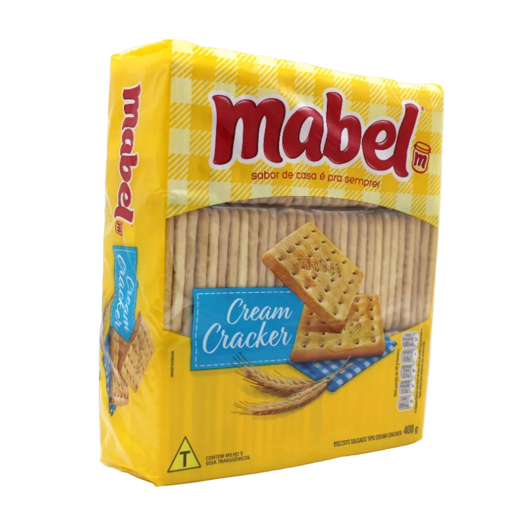 Bolacha Cracker, Cracker Weizenkeks, Mabel, 300g