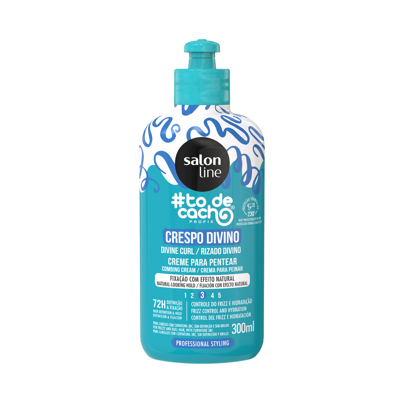Crespo Divino Creme Pentear, Kämmcreme, Salon Line, 300ml