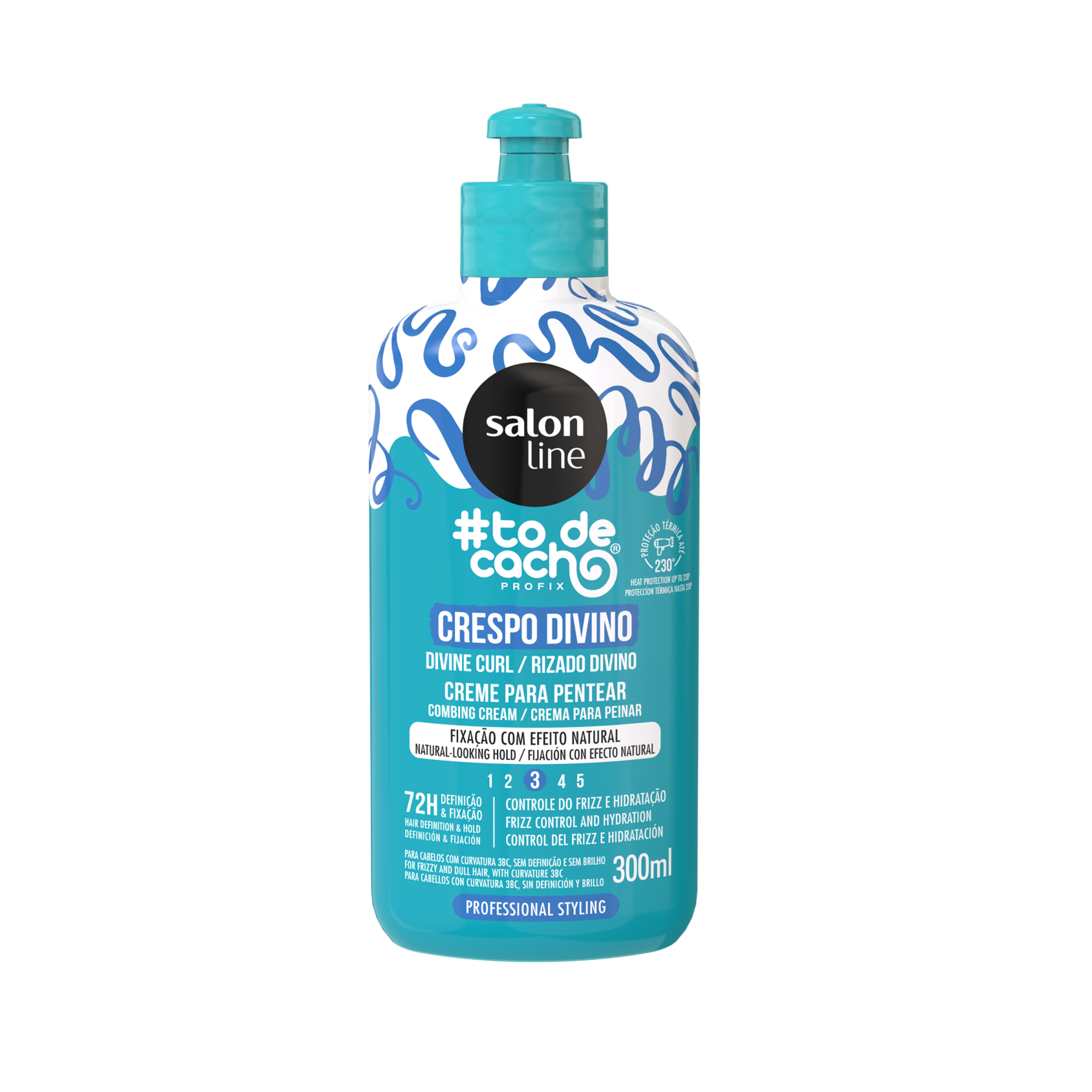 Crespo Divino Creme Pentear, Kämmcreme, Salon Line, 300ml