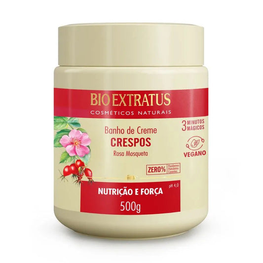 Mascara capilar Crespos Rosa Mosqueta, Haarmask, Bio Extratus 500g
