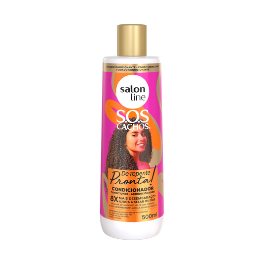 SOS Cachos De Repente Pronta Condicionador, Spülung, Salon Line, 500ml