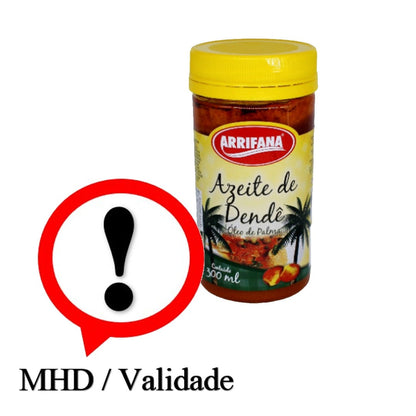 Azeite Dende, Palmöl, Arrifana, 300ml