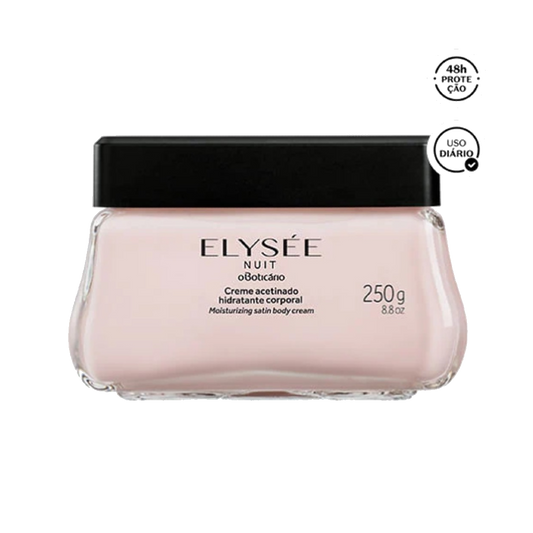 Elysee Nuit Creme Hidratante Acetinado, Körpercreme, Boticario, 250g