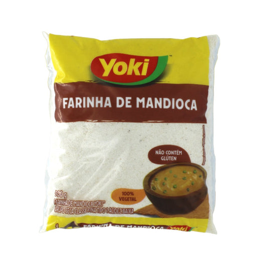 Farinha Mandioca crua, Maniokmehl roh, Yoki, 500g