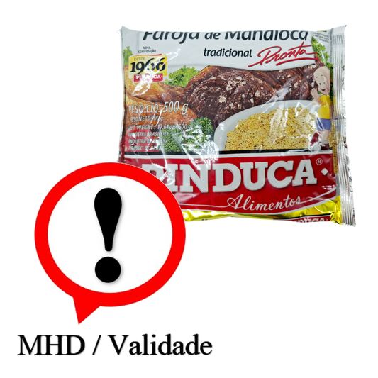 Maniokmehl, Farofa Mandioca, Pinduca 500g