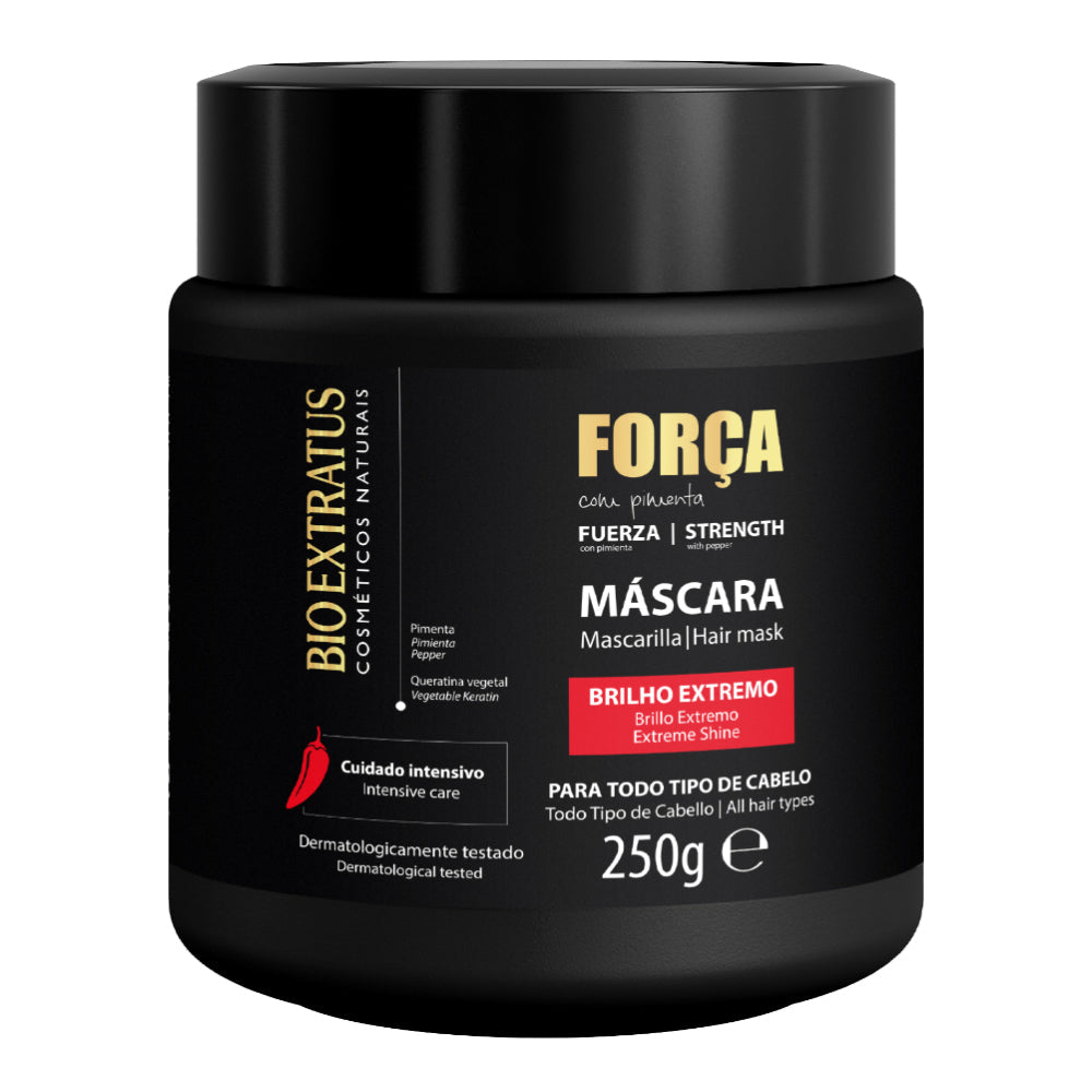Forca com Pimenta Mascara, Haarmaske, Bio Extratus, 250g