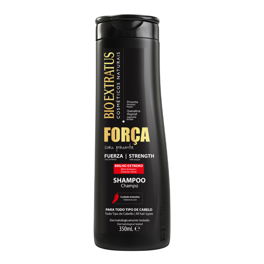 Forca com Pimenta Shampoo, Bio Extratus, 350ml