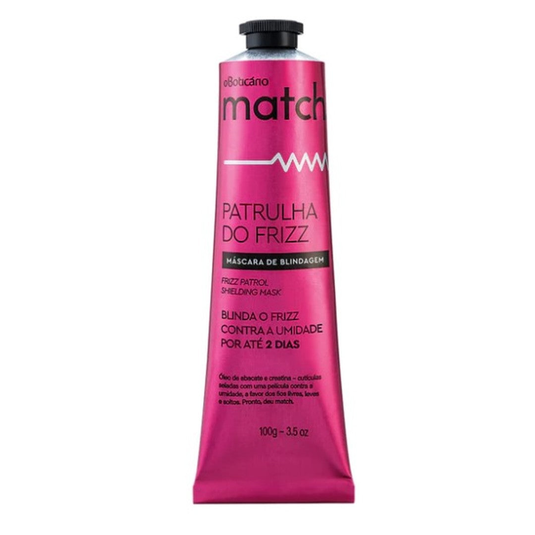 Match Mascara Patrulha do Frizz, Schützt Frizz, Boticário, 100g