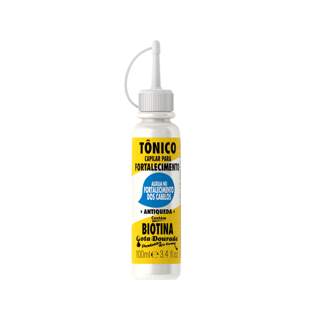 Tonico Biotina Fortalecimento Cabelo, Haarstärkung, Gota Dourada, 100ml