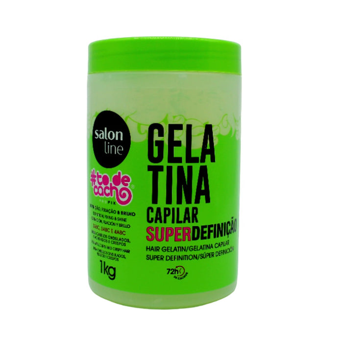#todecacho Gelatina Super Definicao, Haargelatine, Salon Line, 1kg