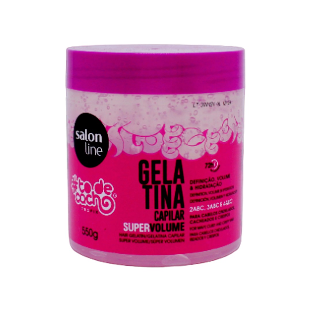 #todecacho Gelatina Super Volume, Haargelatine, Salon Line, 550g