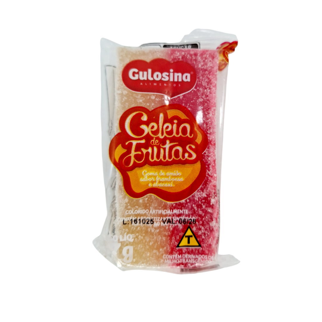 Geleia de Frutas, Obst-Süßigkeit, Gulosina 57g