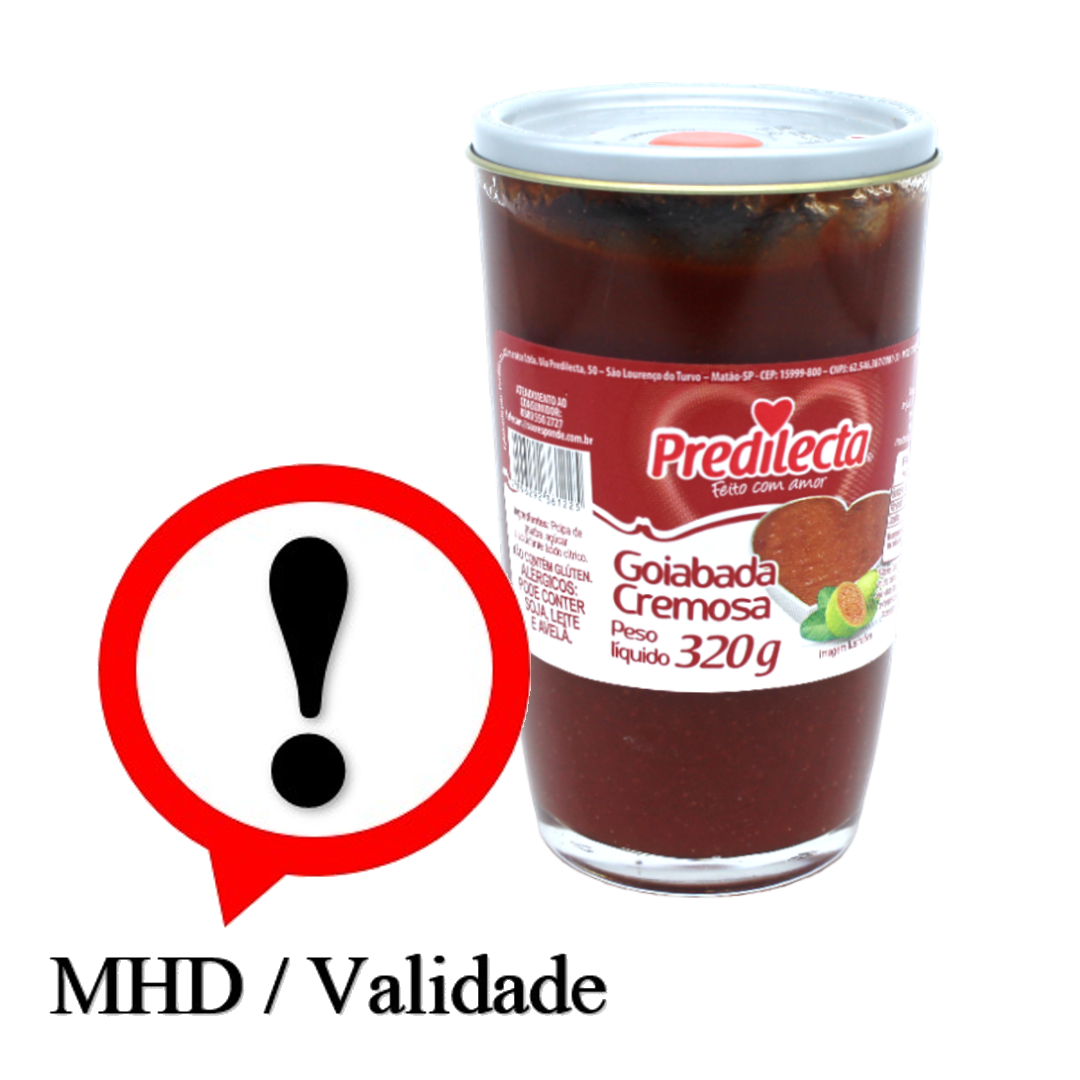 Goiabada Cremosa, Guaven Fruchtmark, Predilecta, 320g