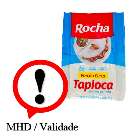 Goma de Tapioca, Tapioka, Rocha