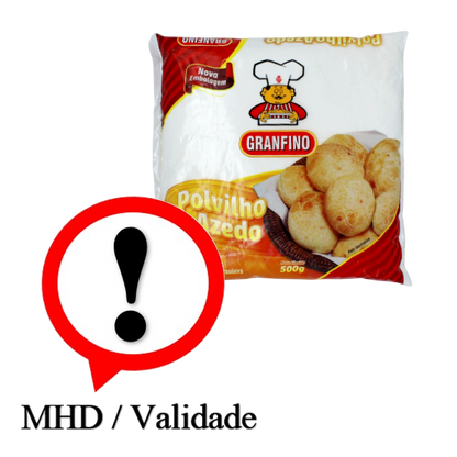 Polvilho azedo, Feine Maniokstärke säuerlich, Granfino, 500g