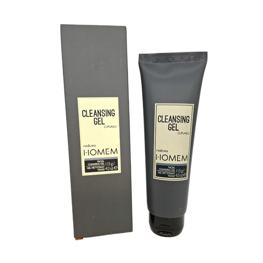 Gel de Limpeza Facial - Homem, Reinigungsgel, Natura, 115g