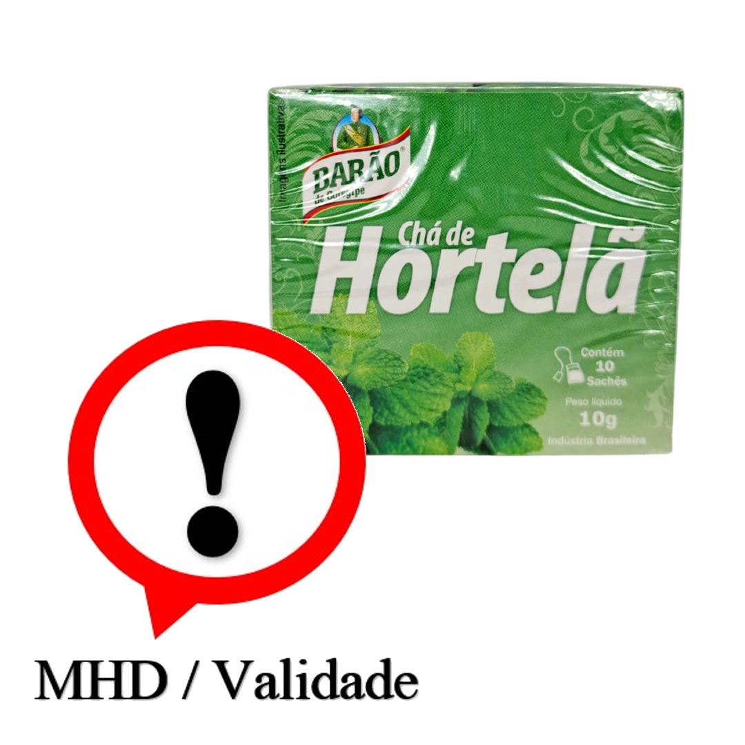 Cha de Hortela, Pfefferminztee, Barão de Cotegipe, 10g