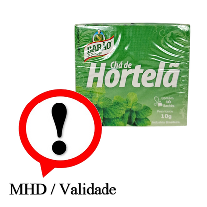 Cha de Hortela, Pfefferminztee, Barão de Cotegipe, 10g