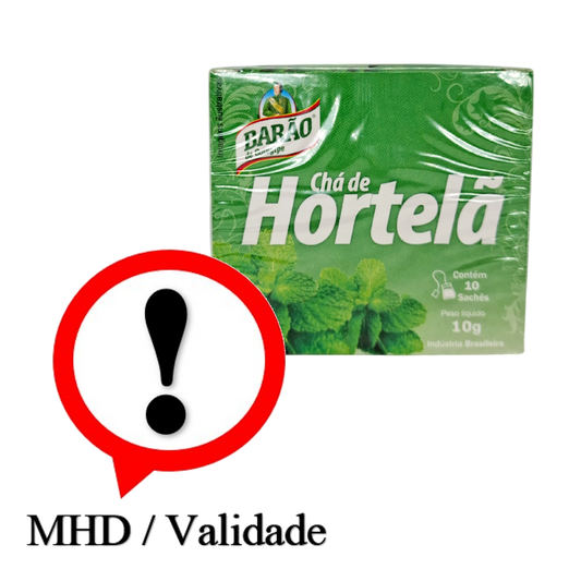 Cha de Hortela, Pfefferminztee, Barão de Cotegipe, 10g