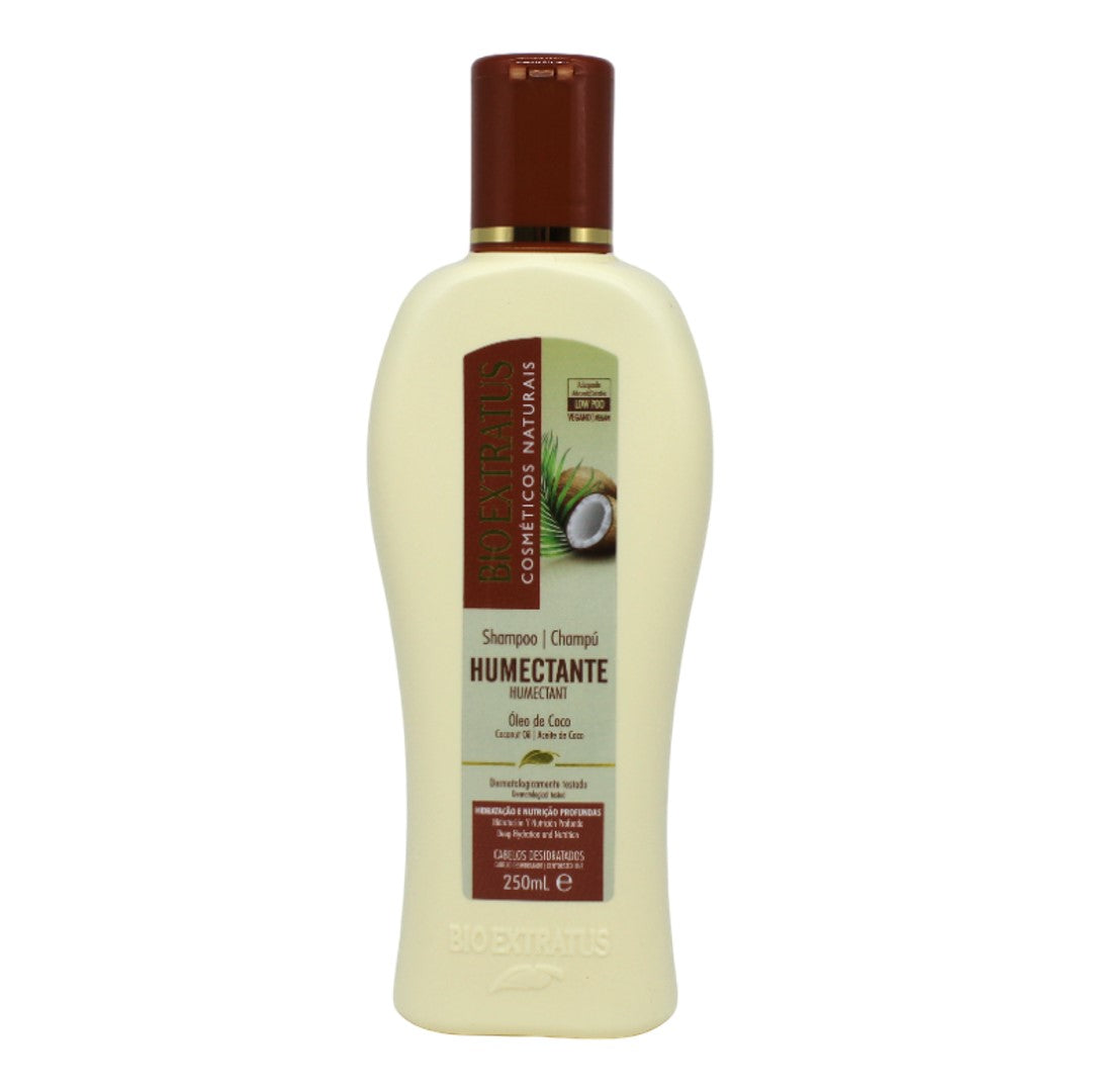 Oleo de Coco Umectante Shampoo, Bio Extratus, 250ml