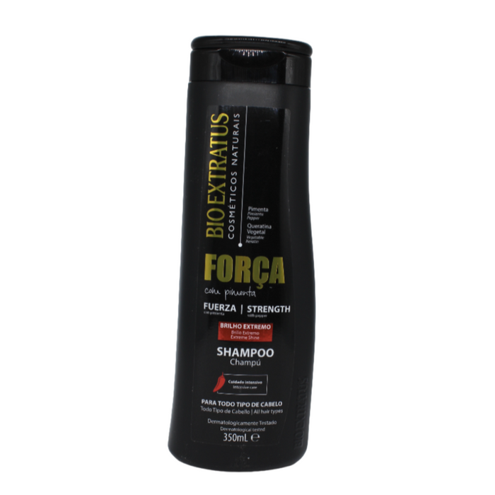 Shampoo Forca com Pimenta, Bio Extratus, 350ml