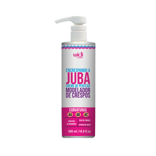 Juba Crespos Creme Pentear , Haarcreme, Widi Care, 500ml