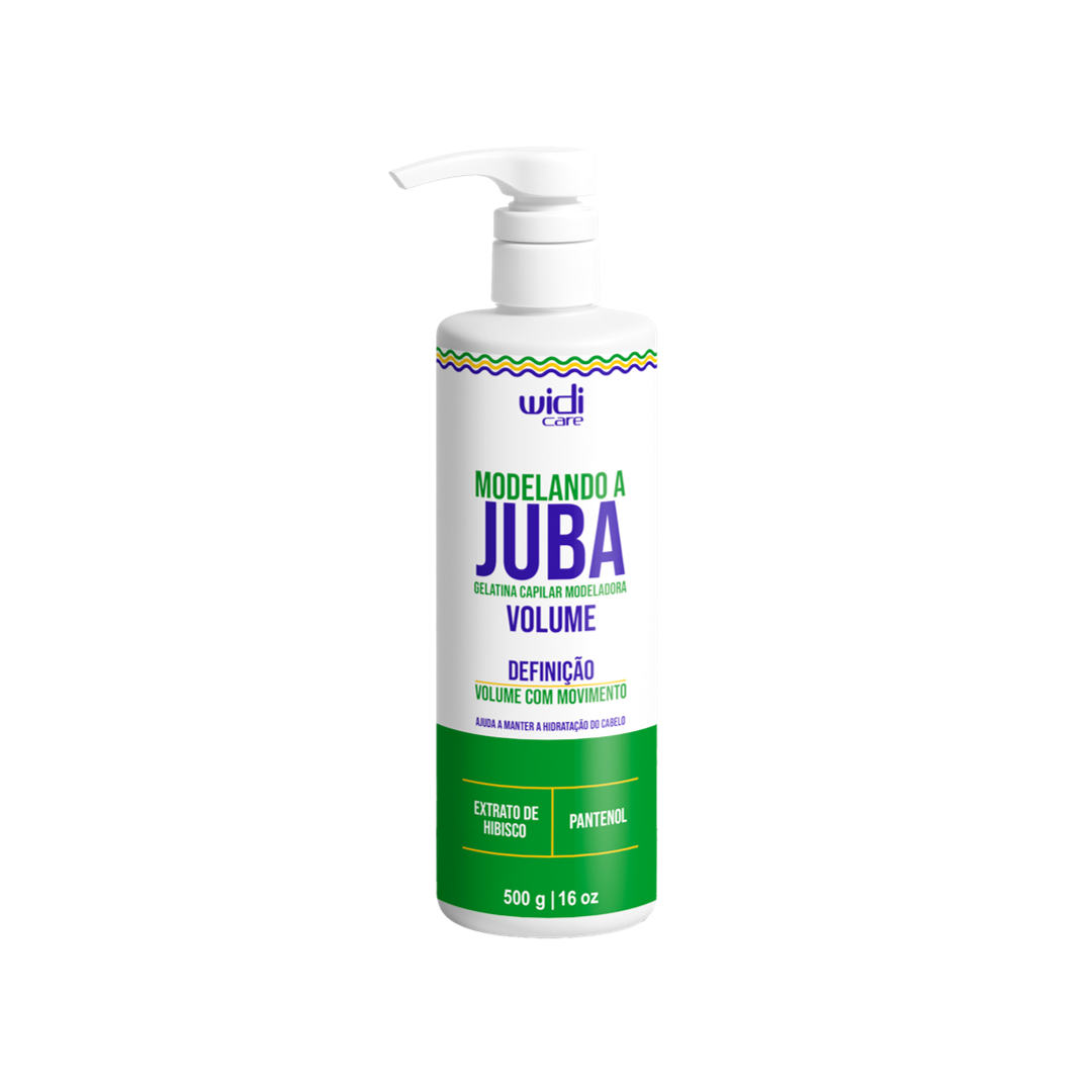 Gelatina Juba Modeladora Volume, Haargel, Widi Care, 500ml