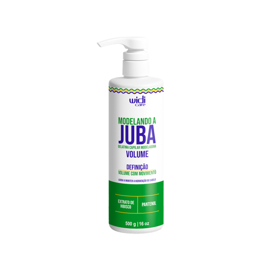 Gelatina Juba Modeladora Volume, Haargel, Widi Care, 500ml