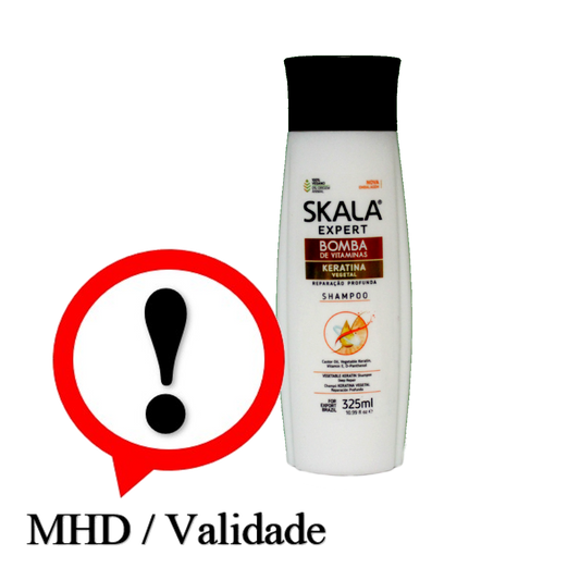 Shampoo Keratina, Pflanzliches Keratin, Skala, 325ml