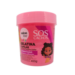 Kids Gelatina Ativadora Cachos, Haargelatine, Salon Line, 400g