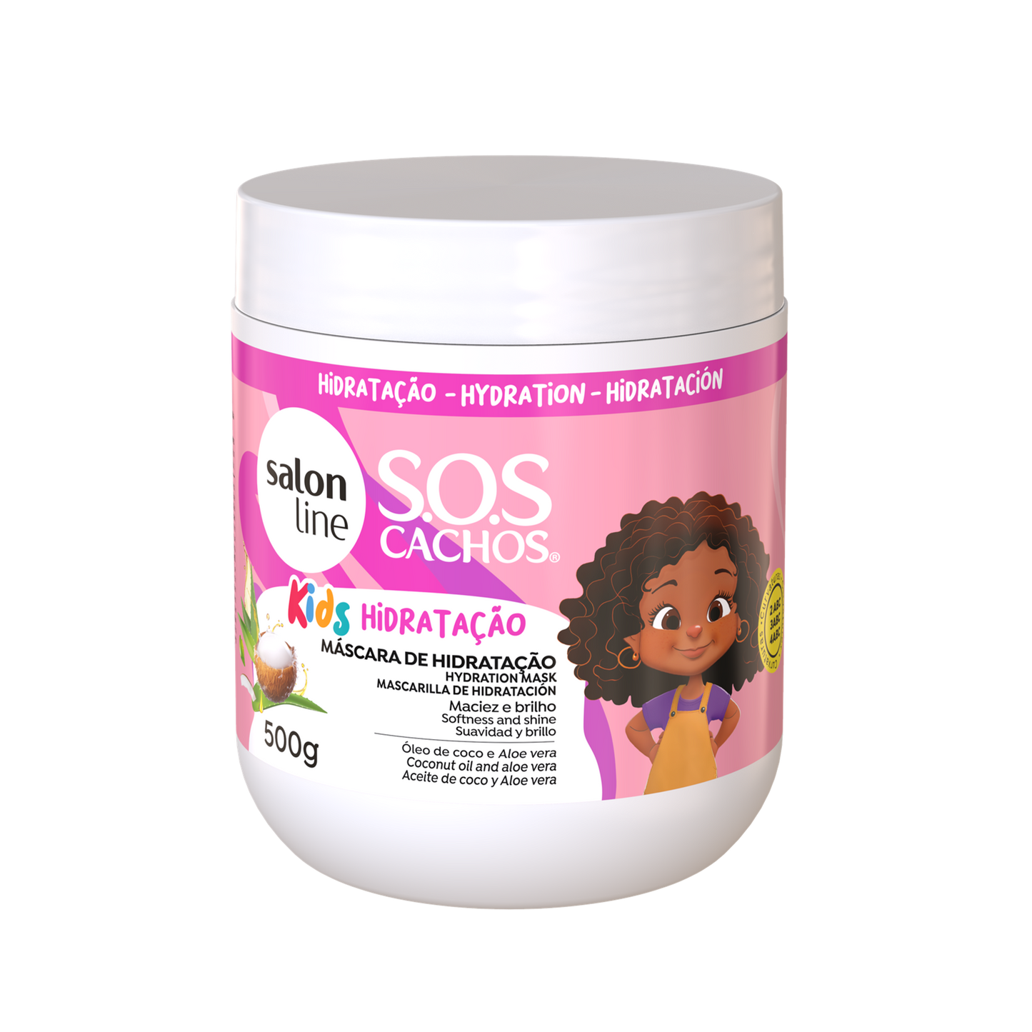 SOS Cachos Kids Máscara, Haarmaske, Salon Line, 500g