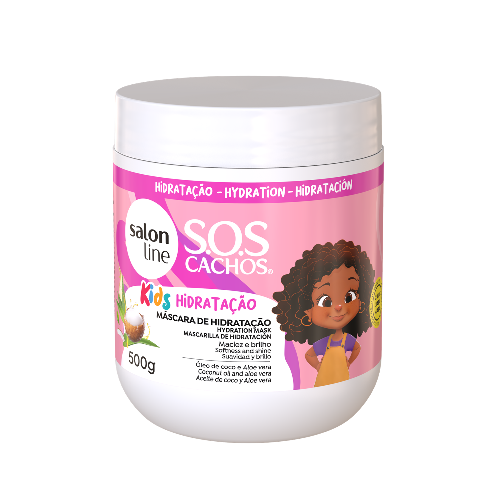 SOS Cachos Kids Máscara, Haarmaske, Salon Line, 500g