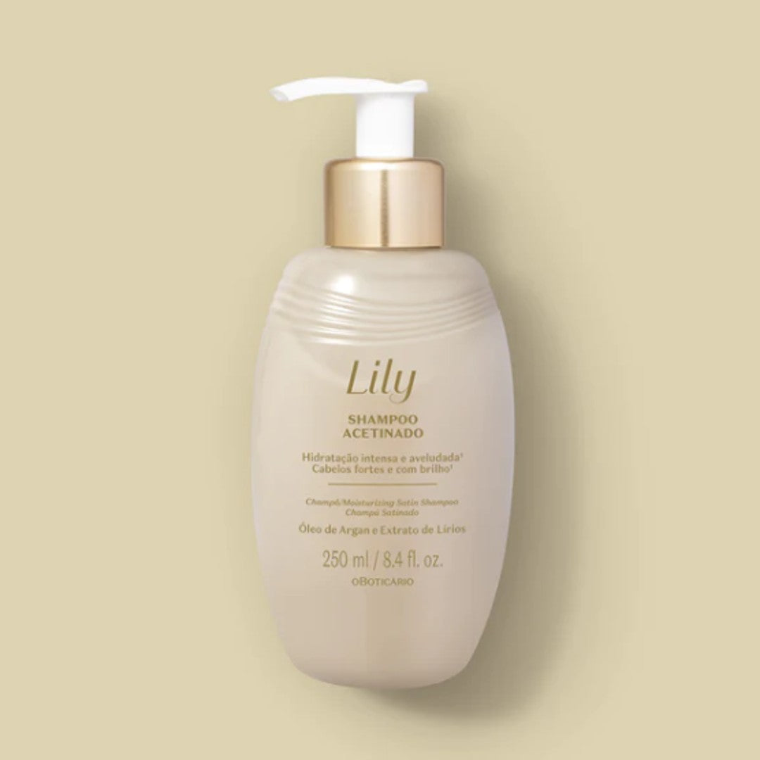 Lily Shampoo Acetinado, Boticário, 250ml