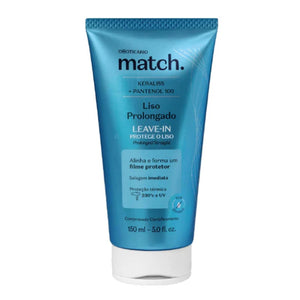 Match Liso Prolongado Creme Pentear, Kämmcreme, Boticario 150ml