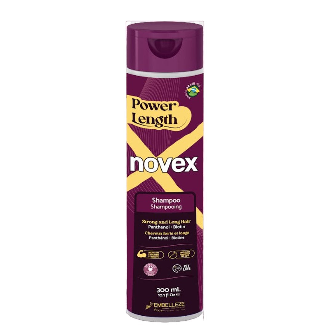 Novex Longo Poderoso Shampoo, Embelleze, 300ml