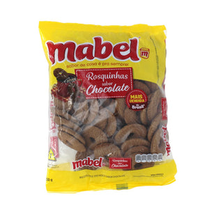 Rosquinha Chocolate, bolachas com sabor a chocolate, Mabel, 350g