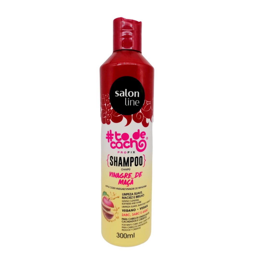 #todecacho Shampoo Vinagre Maca, Salon Line 300ml