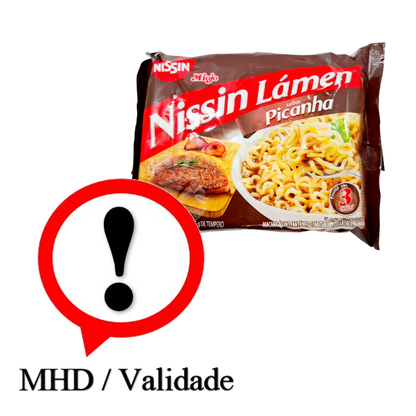 Macarrao Instantaneo sabor Picanha, Nudeln, Nissin 80g