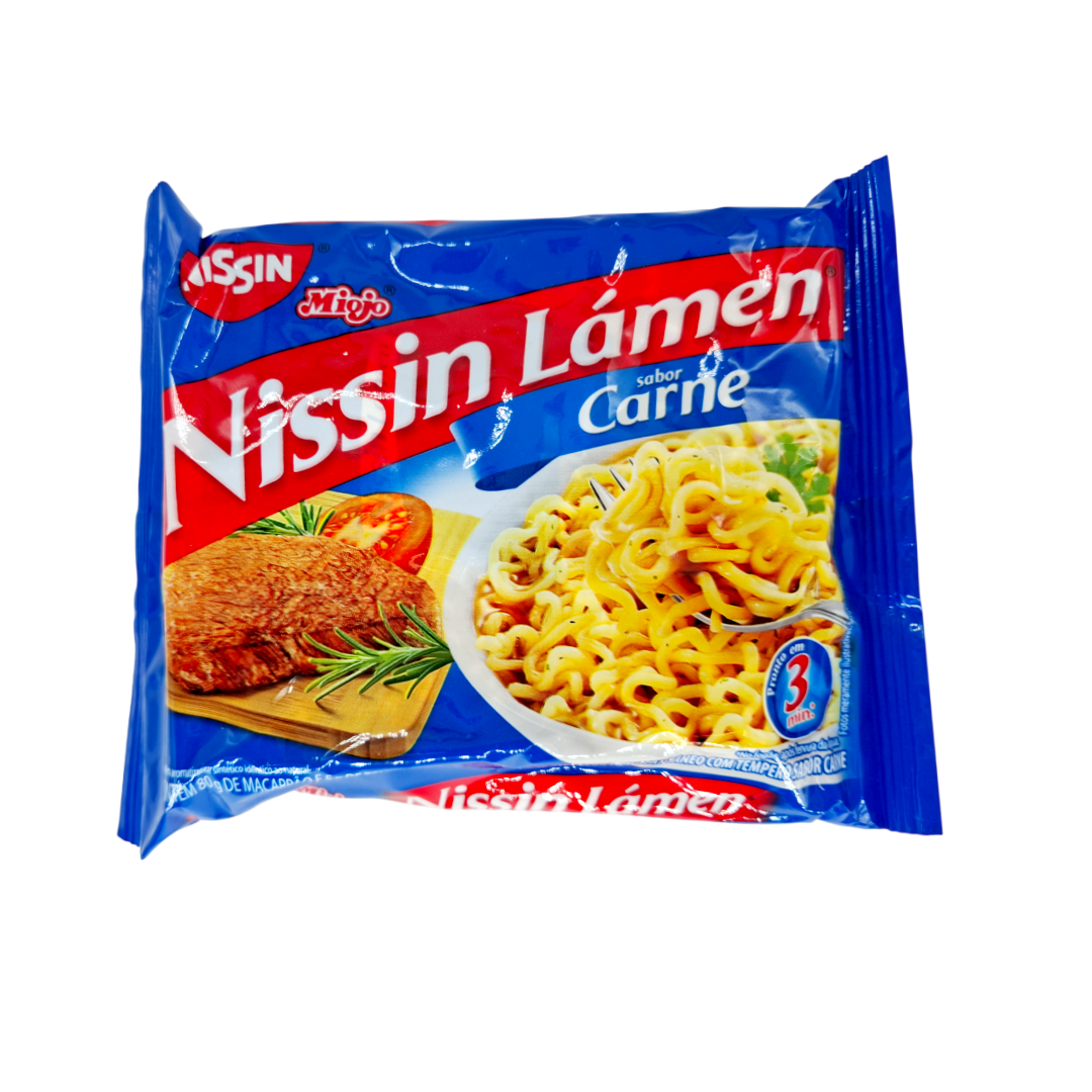 Macarrao Instantaneo sabor Carne, Nudeln, Nissin 80g