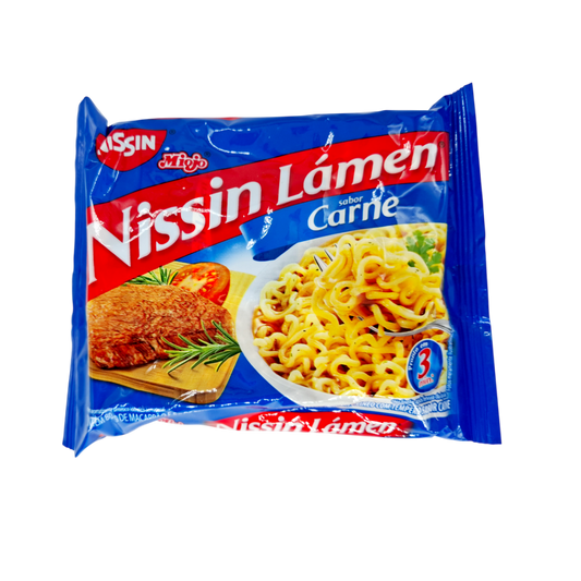 Macarrao Instantaneo sabor Carne, Nudeln, Nissin 80g