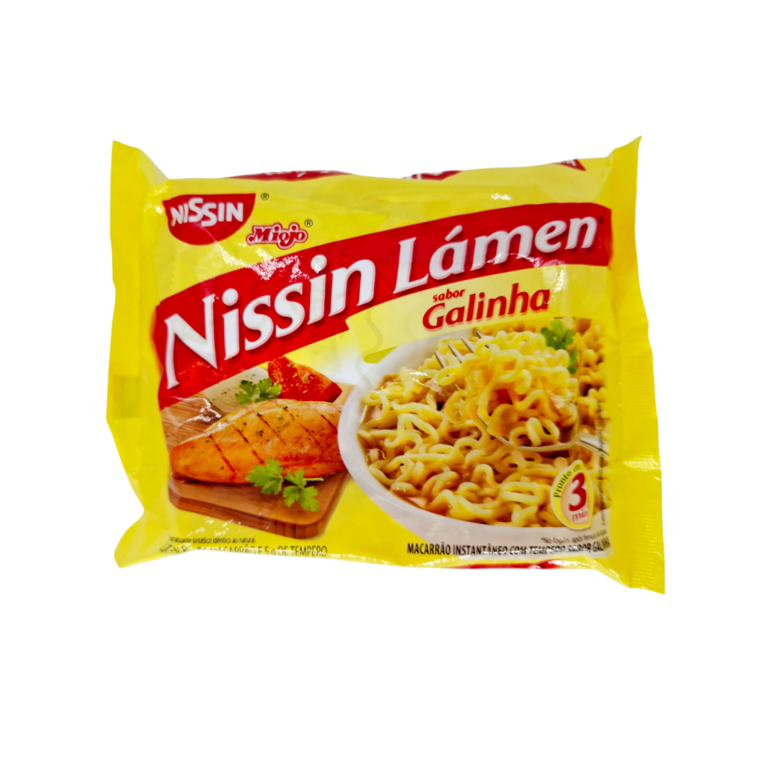 Macarrao Instantaneo sabor Galinha, Nudeln, Nissin 80g