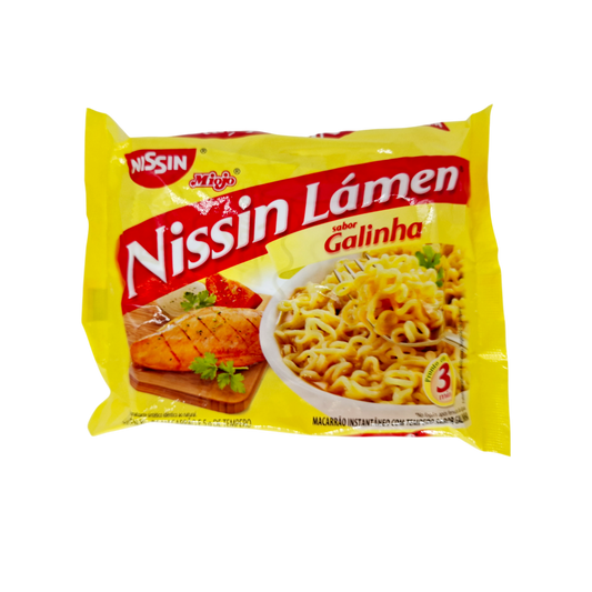 Macarrao Instantaneo sabor Galinha, Nudeln, Nissin 80g