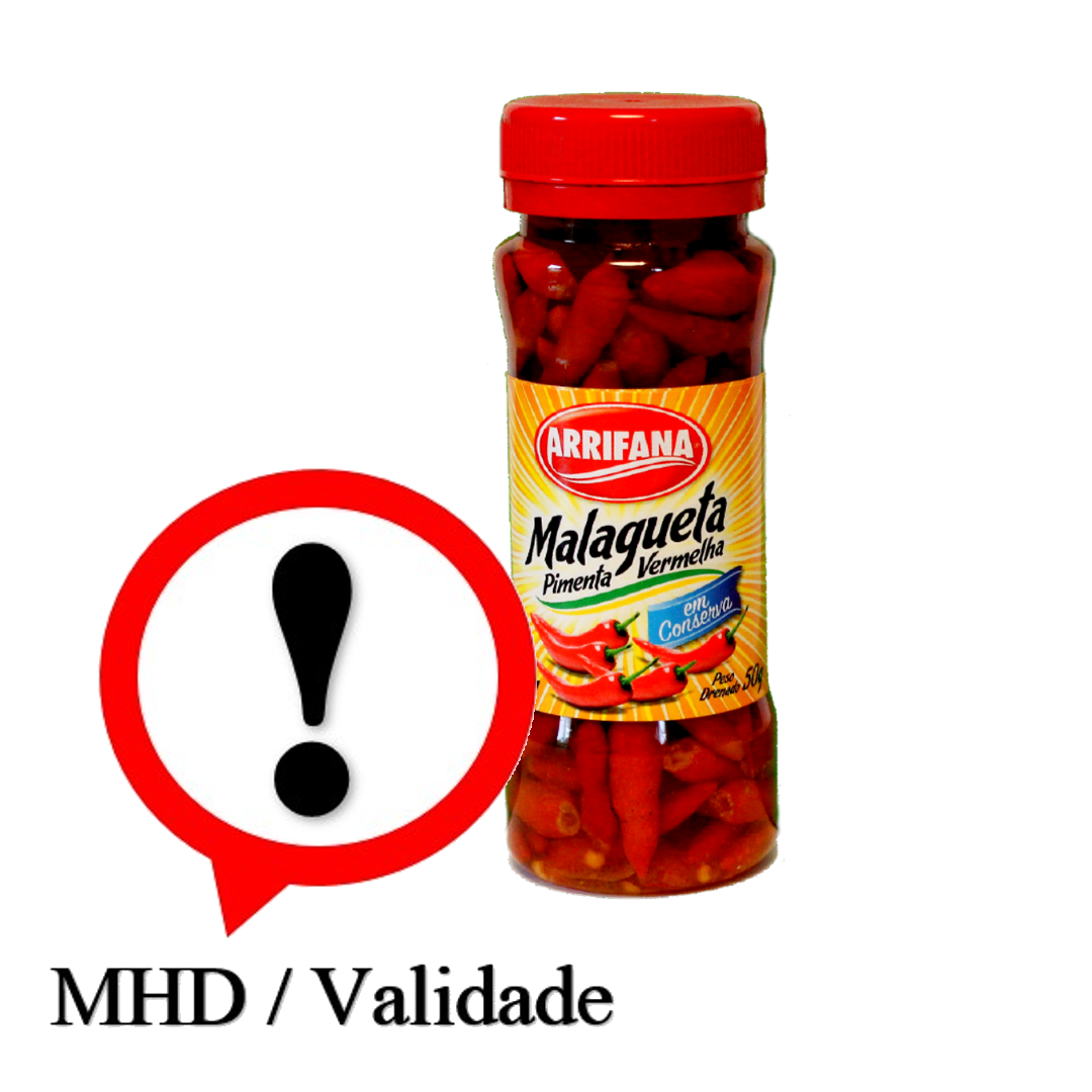 Pimenta Malagueta vermelha, Chilischote, Arrifana, 100g