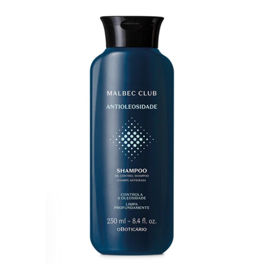 Malbec Club Shampoo Fresh, Boticario, 250ml