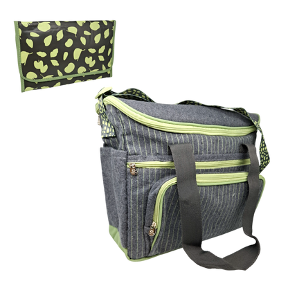 Papai, Mamae e Bebe Bolsa com trocador, Wickeltasche, Natura