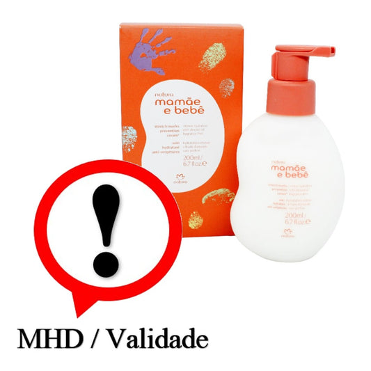 Mamãe e Bebê Loção, Körpercreme, Natura, 200ml