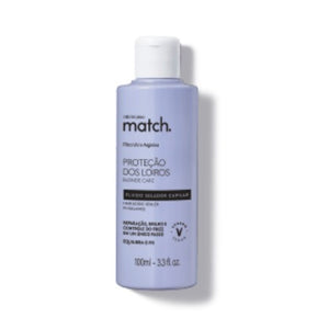 Match Selador Protecao dos Loiros, Selante para Cabelos Loiros, Boticário, 100ml