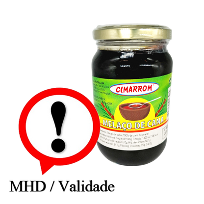 Melado de Cana, Rohmelasse, Cimarrom 450g