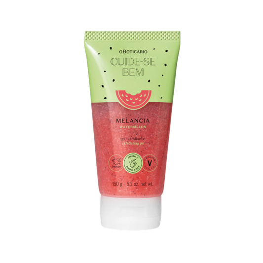 Cuide-se Bem Gel esfoliante Corporal Melancia, Körperpeeling, Boticário 150g
