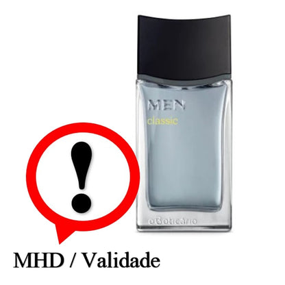 Men Classic Eau de Toilette, Boticario, 100ml